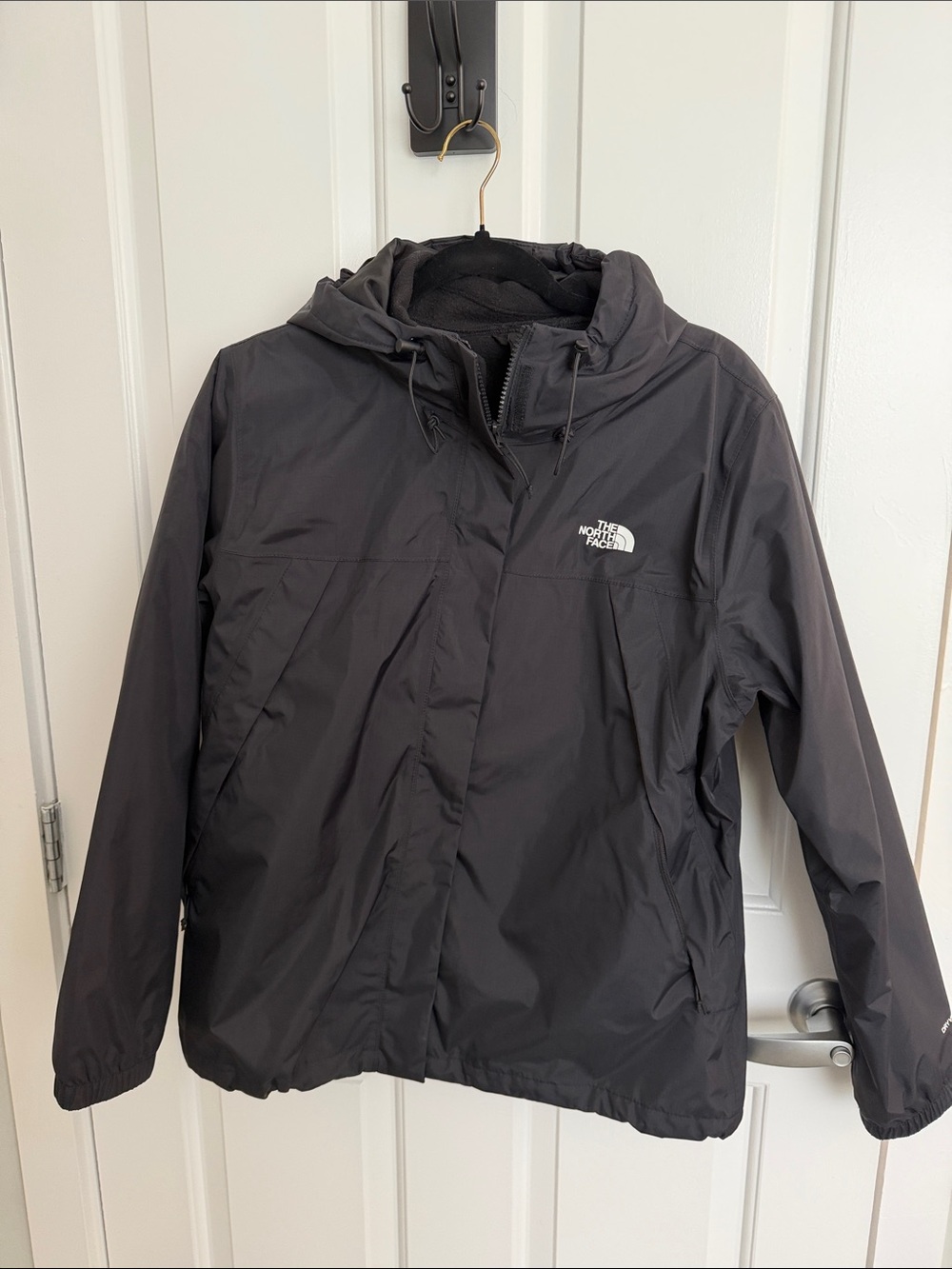 The North Face Women’s Black Hooded Shell Jacket